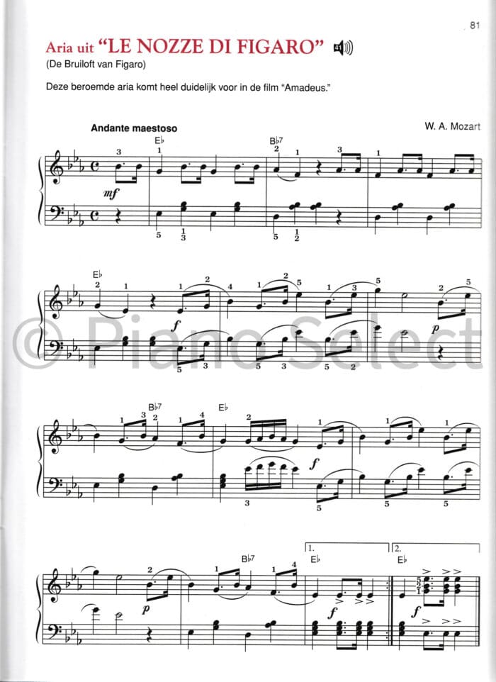 Alfreds Pianomethode voor volwassenen Beginners deel 2 vb1