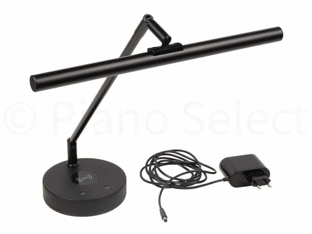 Pianolamp LED (met draadloze oplader) Boston PLM1000BK
