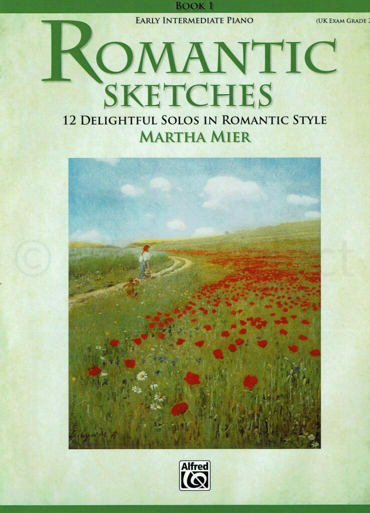 Romantic Sketches Book 1 Martha Mier