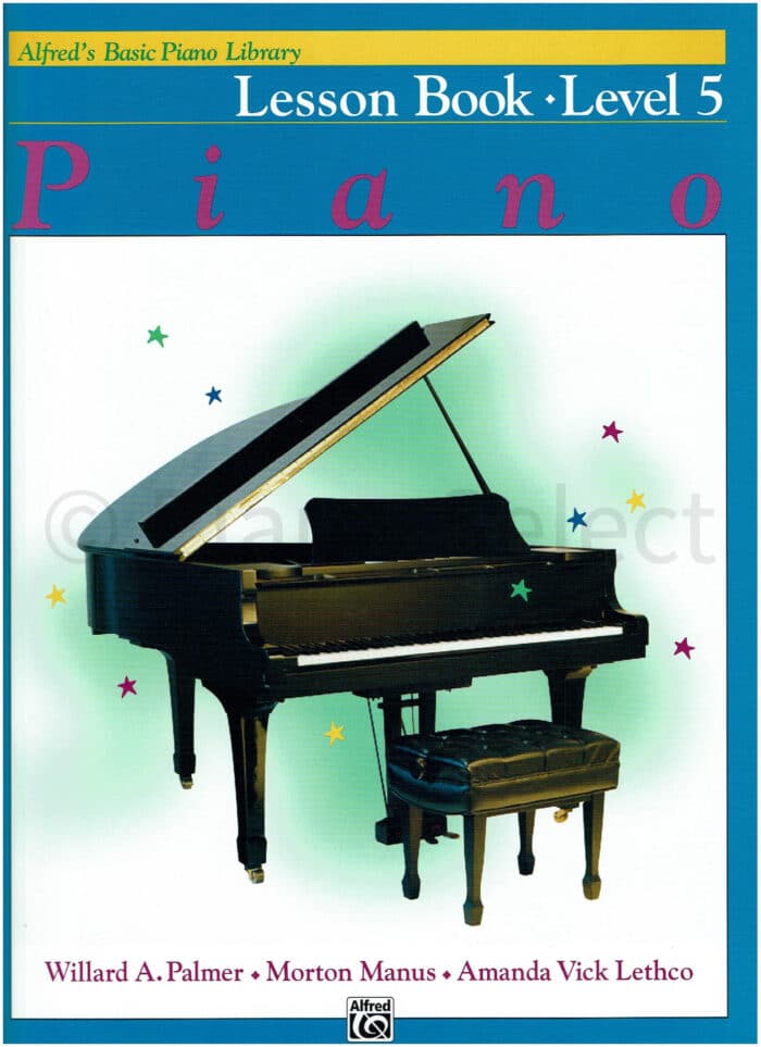 Lesboek Niveau 5 - Alfred Basic Piano Library